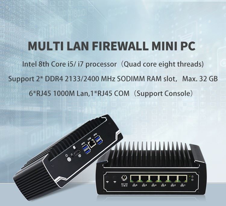6 LAN Mini PC