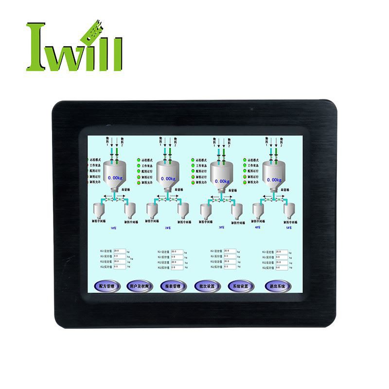 Industrial tablet computer portable self-collecting signal