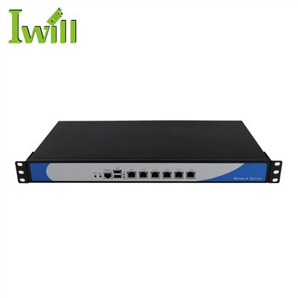 1U Firewall Server 6 LAN